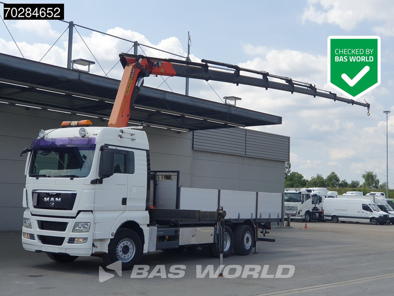 MAN TGX 26.480 TGX 6X2 Palfinger PK29002 Kran Crane 8 ext 2.5T winch Retarder Manual Euro 4 - Planbil, Kranbil: bilde 1 MAN TGX 26.480 TGX 6X2 Palfinger PK29002 Kran Crane 8 ext 2.5T winch Retarder Manual Euro 4 - Planbil, Kranbil: bilde 1