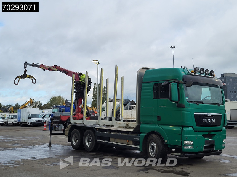 MAN TGX 26.540 6X4 TAJFUN L150Z.96 woodcrane Holztransport Manual Retarder Euro 5 - Tømmerbil, Kranbil: bilde 3 MAN TGX 26.540 6X4 TAJFUN L150Z.96 woodcrane Holztransport Manual Retarder Euro 5 - Tømmerbil, Kranbil: bilde 3