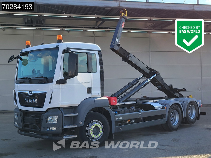 MAN TGX 28.460 6X2 MARREL AL20 S56 Hooklift Liftaxle Automatic Euro 6 - Krokbil: bilde 1 MAN TGX 28.460 6X2 MARREL AL20 S56 Hooklift Liftaxle Automatic Euro 6 - Krokbil: bilde 1