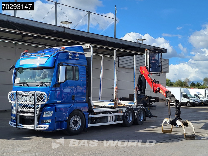 MAN TGX 33.580 TGX 6X4 Palfinger Epsilon Wood crane Holztransport Retarder Navi Xenon Euro 6 - Tømmerbil, Kranbil: bilde 5 MAN TGX 33.580 TGX 6X4 Palfinger Epsilon Wood crane Holztransport Retarder Navi Xenon Euro 6 - Tømmerbil, Kranbil: bilde 5