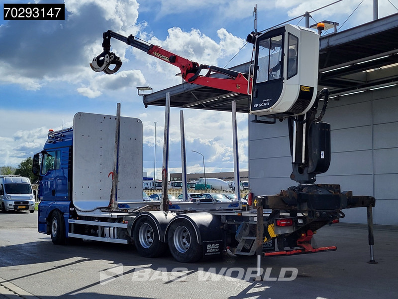 MAN TGX 33.580 TGX 6X4 Palfinger Epsilon Wood crane Holztransport Retarder Navi Xenon Euro 6 - Tømmerbil, Kranbil: bilde 2 MAN TGX 33.580 TGX 6X4 Palfinger Epsilon Wood crane Holztransport Retarder Navi Xenon Euro 6 - Tømmerbil, Kranbil: bilde 2
