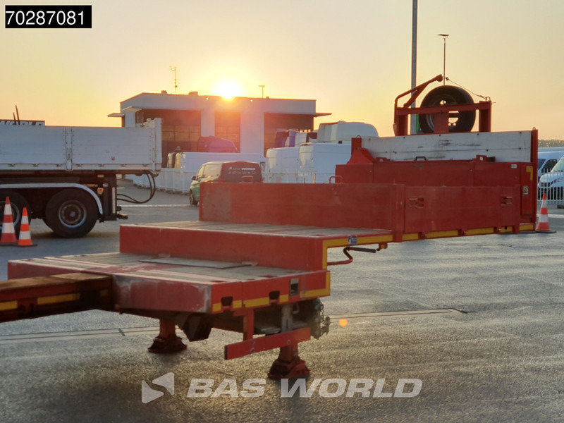 Lavloader semitrailer MEUSBURGER MTS-4 4 axles Extendable 7M 1xLift+2xLenkachse: bilde 11