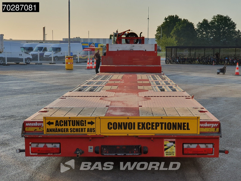 Lavloader semitrailer MEUSBURGER MTS-4 4 axles Extendable 7M 1xLift+2xLenkachse: bilde 19
