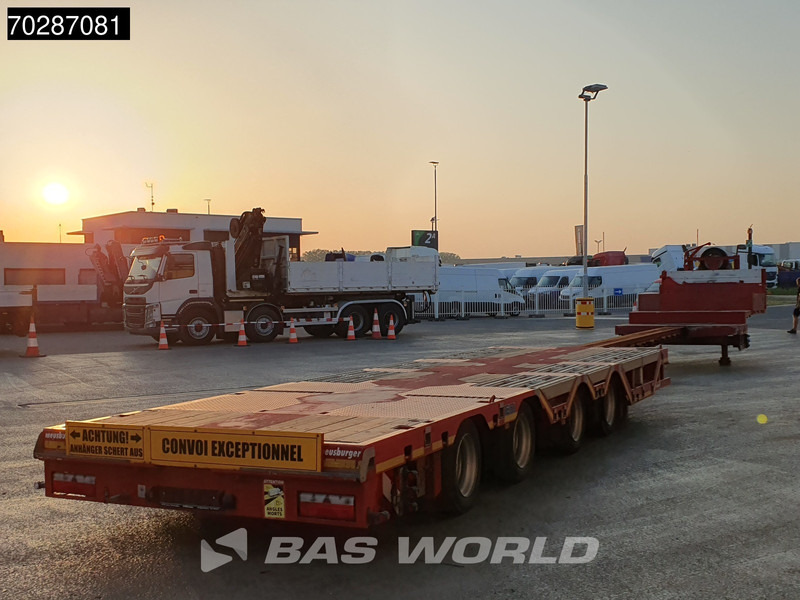 Lavloader semitrailer MEUSBURGER MTS-4 4 axles Extendable 7M 1xLift+2xLenkachse: bilde 18