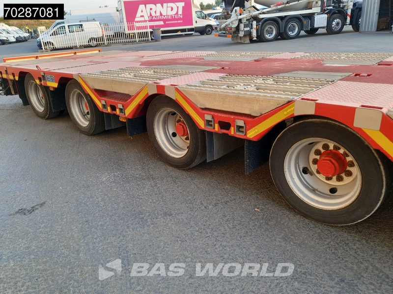 Lavloader semitrailer MEUSBURGER MTS-4 4 axles Extendable 7M 1xLift+2xLenkachse: bilde 13