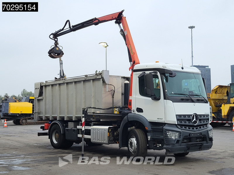 Mercedes-Benz Actros 1833 4X2 Palfinger PK7.501 SLD Kran Crane 17m3 tipper Big-Axle Euro 6 - Tippbil, Kranbil: bilde 3 Mercedes-Benz Actros 1833 4X2 Palfinger PK7.501 SLD Kran Crane 17m3 tipper Big-Axle Euro 6 - Tippbil, Kranbil: bilde 3
