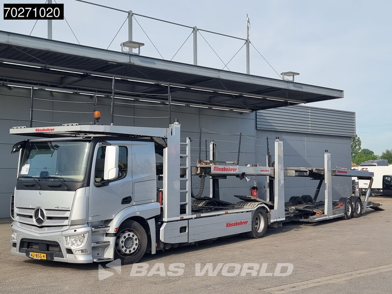 Mercedes-Benz Actros 1843 4X2 NL-Truck 8 Cars Hydraulic Winch Kässbohrer Car Transporter Euro 6 - Transporter lastebil: bilde 1 Mercedes-Benz Actros 1843 4X2 NL-Truck 8 Cars Hydraulic Winch Kässbohrer Car Transporter Euro 6 - Transporter lastebil: bilde 1