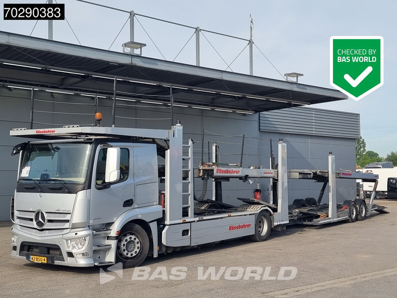 Mercedes-Benz Actros 1843 4X2 NL-Truck 8 Cars Hydraulic Winch Kässbohrer Car Transporter Euro 6 - Transporter lastebil: bilde 1 Mercedes-Benz Actros 1843 4X2 NL-Truck 8 Cars Hydraulic Winch Kässbohrer Car Transporter Euro 6 - Transporter lastebil: bilde 1