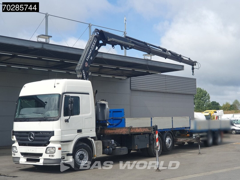 Mercedes-Benz Actros 2532 6X2 Fassi F330D3 Crane Kran Lift+steering Axle 3-Pedals Euro 3 - Planbil, Kranbil: bilde 5 Mercedes-Benz Actros 2532 6X2 Fassi F330D3 Crane Kran Lift+steering Axle 3-Pedals Euro 3 - Planbil, Kranbil: bilde 5