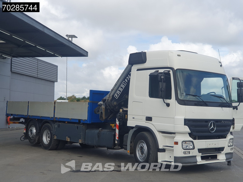 Mercedes-Benz Actros 2532 6X2 Fassi F330D3 Crane Kran Lift+steering Axle 3-Pedals Euro 3 - Planbil, Kranbil: bilde 2 Mercedes-Benz Actros 2532 6X2 Fassi F330D3 Crane Kran Lift+steering Axle 3-Pedals Euro 3 - Planbil, Kranbil: bilde 2