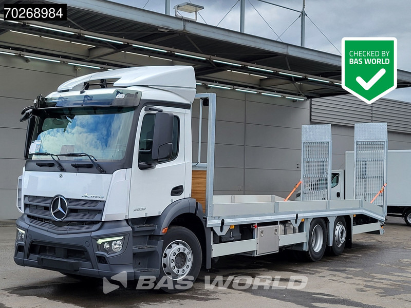 Mercedes-Benz Actros 2532 6X2 NEW! Machine tansporter Oprijwagen Lenkachse Navi Euro 6 - Transporter lastebil: bilde 1 Mercedes-Benz Actros 2532 6X2 NEW! Machine tansporter Oprijwagen Lenkachse Navi Euro 6 - Transporter lastebil: bilde 1