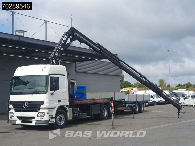 Mercedes-Benz Actros 2532 6X2 Truck + Trailer Fassi F330D3 Crane Kran 3-Pedals Euro 3 - Planbil, Kranbil: bilde 5 Mercedes-Benz Actros 2532 6X2 Truck + Trailer Fassi F330D3 Crane Kran 3-Pedals Euro 3 - Planbil, Kranbil: bilde 5