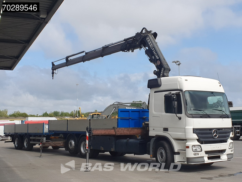 Mercedes-Benz Actros 2532 6X2 Truck + Trailer Fassi F330D3 Crane Kran 3-Pedals Euro 3 - Planbil, Kranbil: bilde 3 Mercedes-Benz Actros 2532 6X2 Truck + Trailer Fassi F330D3 Crane Kran 3-Pedals Euro 3 - Planbil, Kranbil: bilde 3