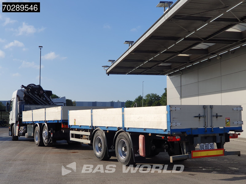 Mercedes-Benz Actros 2532 6X2 Truck + Trailer Fassi F330D3 Crane Kran 3-Pedals Euro 3 - Planbil, Kranbil: bilde 2 Mercedes-Benz Actros 2532 6X2 Truck + Trailer Fassi F330D3 Crane Kran 3-Pedals Euro 3 - Planbil, Kranbil: bilde 2