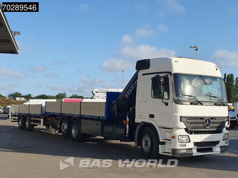 Mercedes-Benz Actros 2532 6X2 Truck + Trailer Fassi F330D3 Crane Kran 3-Pedals Euro 3 - Planbil, Kranbil: bilde 3 Mercedes-Benz Actros 2532 6X2 Truck + Trailer Fassi F330D3 Crane Kran 3-Pedals Euro 3 - Planbil, Kranbil: bilde 3