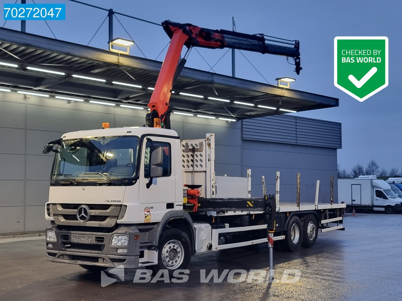 Mercedes-Benz Actros 2536 6X2 Palfinger PK14002-EH A Remote Lift+Lenkachse EEV - Planbil, Kranbil: bilde 1 Mercedes-Benz Actros 2536 6X2 Palfinger PK14002-EH A Remote Lift+Lenkachse EEV - Planbil, Kranbil: bilde 1