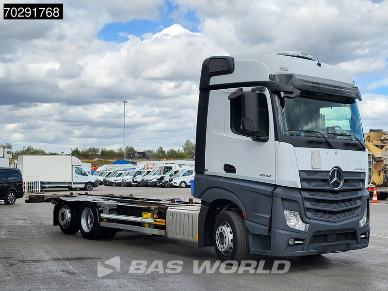 Mercedes-Benz Actros 2542 Actros 6X2 BDF Full air suspension BigSpace Standklima Automatic Euro 6 - Container-transport/ Vekselflak lastebil: bilde 3 Mercedes-Benz Actros 2542 Actros 6X2 BDF Full air suspension BigSpace Standklima Automatic Euro 6 - Container-transport/ Vekselflak lastebil: bilde 3