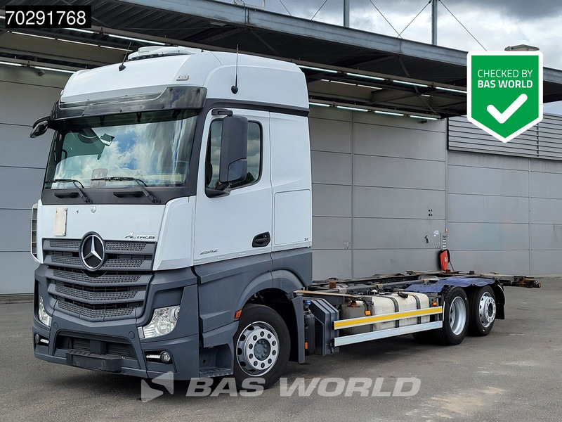 Mercedes-Benz Actros 2542 Actros 6X2 BDF Full air suspension BigSpace Standklima Automatic Euro 6 - Container-transport/ Vekselflak lastebil: bilde 1 Mercedes-Benz Actros 2542 Actros 6X2 BDF Full air suspension BigSpace Standklima Automatic Euro 6 - Container-transport/ Vekselflak lastebil: bilde 1
