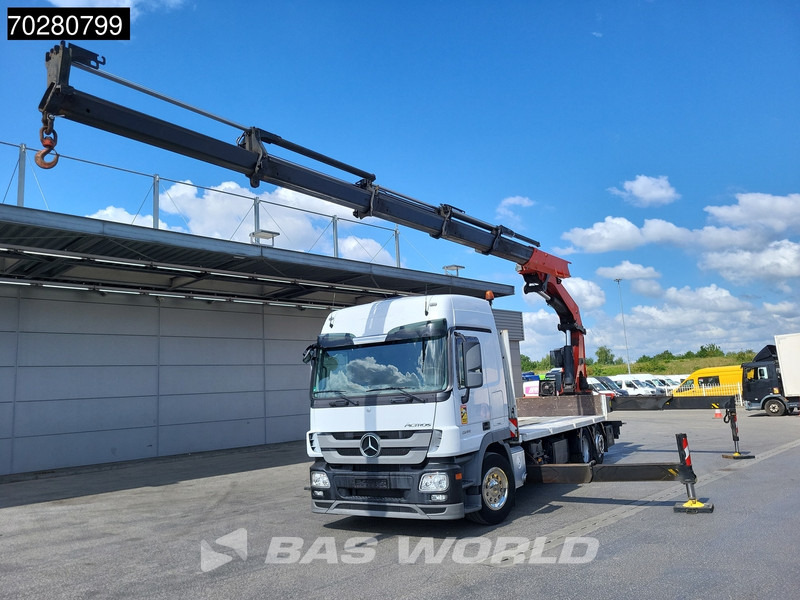 Mercedes-Benz Actros 2544 6X2 Palfinger PK53002SH Kran Crane Lift-Lenkachse Euro 5 - Planbil, Kranbil: bilde 3 Mercedes-Benz Actros 2544 6X2 Palfinger PK53002SH Kran Crane Lift-Lenkachse Euro 5 - Planbil, Kranbil: bilde 3
