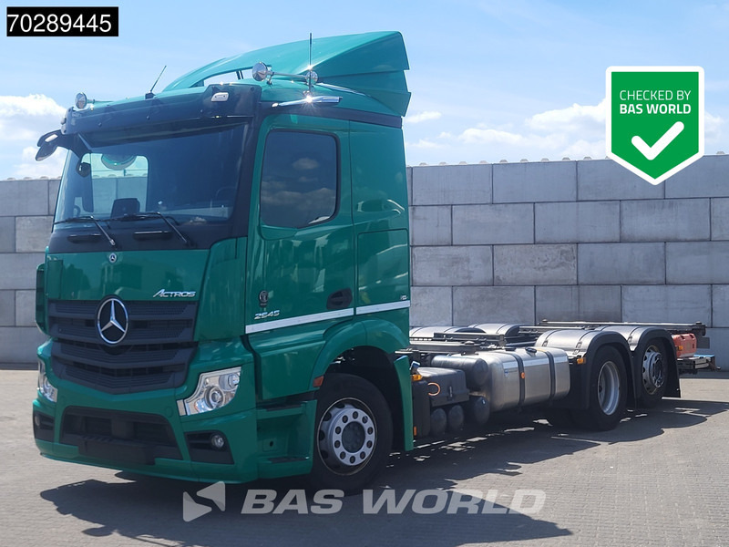 Mercedes-Benz Actros 2545 6X2 Retarder Lift+Steering Axle Euro 6 - Container-transport/ Vekselflak lastebil: bilde 1 Mercedes-Benz Actros 2545 6X2 Retarder Lift+Steering Axle Euro 6 - Container-transport/ Vekselflak lastebil: bilde 1