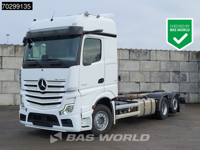 Mercedes-Benz Actros 2553 Actros 6X2 Full Air Retarder Lift Axle Euro 6 - Container-transport/ Vekselflak lastebil: bilde 1 Mercedes-Benz Actros 2553 Actros 6X2 Full Air Retarder Lift Axle Euro 6 - Container-transport/ Vekselflak lastebil: bilde 1