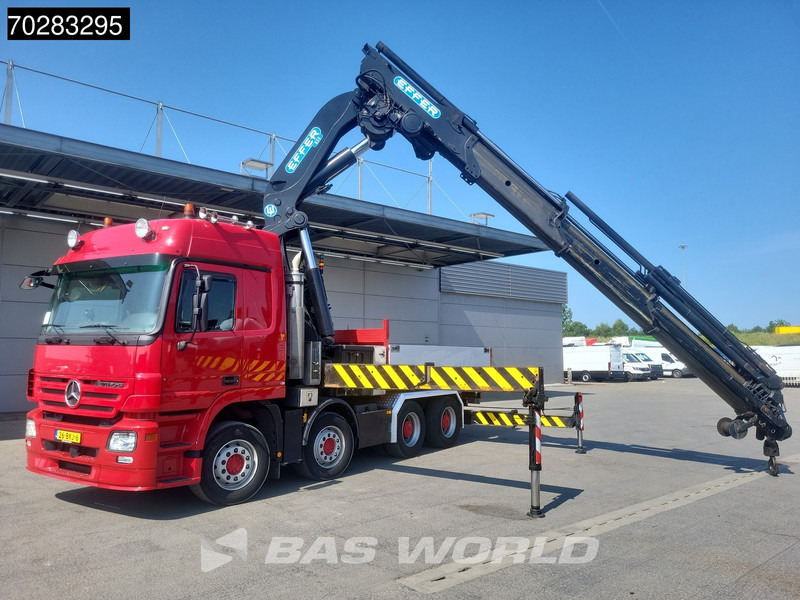 Mercedes-Benz Actros 2648 850 8X4 Effer 350/9S Kran Fifth wheel Big-Axle Automatic Euro 5 - Planbil, Kranbil: bilde 3 Mercedes-Benz Actros 2648 850 8X4 Effer 350/9S Kran Fifth wheel Big-Axle Automatic Euro 5 - Planbil, Kranbil: bilde 3