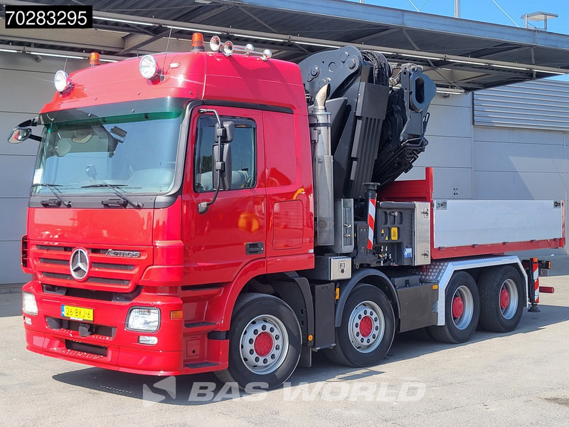 Mercedes-Benz Actros 2648 850 8X4 Effer 350/9S Kran Fifth wheel Big-Axle Automatic Euro 5 - Planbil, Kranbil: bilde 2 Mercedes-Benz Actros 2648 850 8X4 Effer 350/9S Kran Fifth wheel Big-Axle Automatic Euro 5 - Planbil, Kranbil: bilde 2