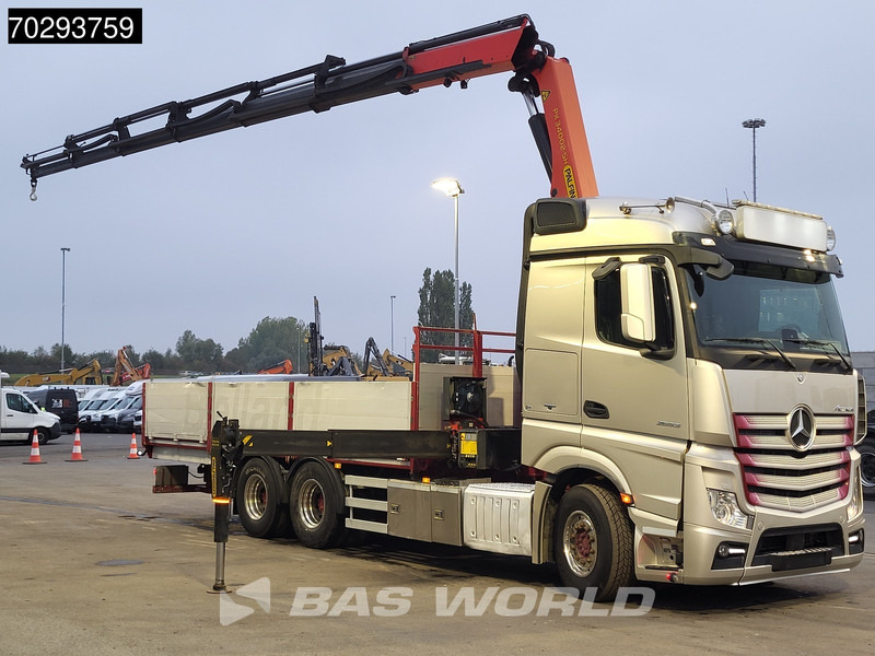 Mercedes-Benz Actros 2653 Actros 6X4 Palfinger PK34002 SH Kran Crane Retarder Xenon Euro 6 - Planbil, Kranbil: bilde 3 Mercedes-Benz Actros 2653 Actros 6X4 Palfinger PK34002 SH Kran Crane Retarder Xenon Euro 6 - Planbil, Kranbil: bilde 3