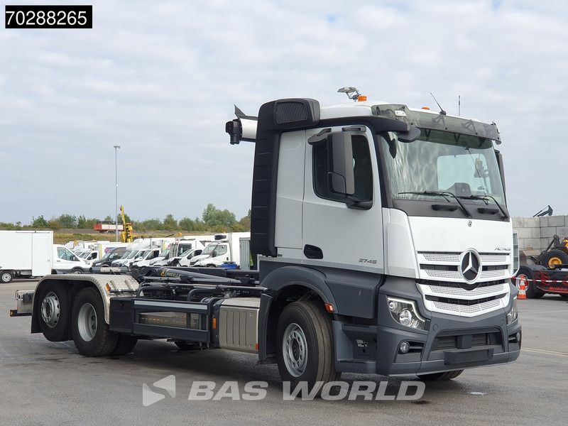 Mercedes-Benz Actros 2745 6X2 New! Meiller RS21 70 Hooklift Retarder Lift+Steering-Axle Navi Autoamtic Euro 6 - Krokbil: bilde 3 Mercedes-Benz Actros 2745 6X2 New! Meiller RS21 70 Hooklift Retarder Lift+Steering-Axle Navi Autoamtic Euro 6 - Krokbil: bilde 3