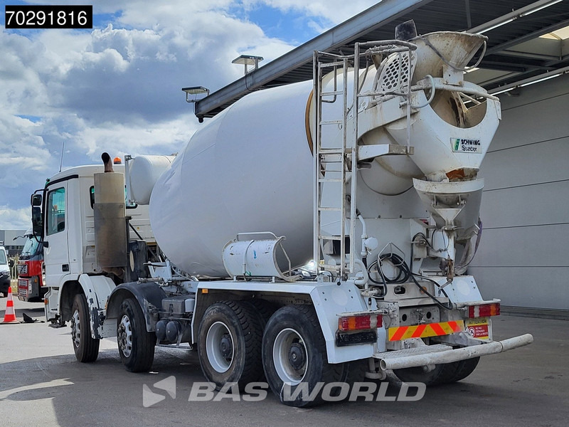 Mercedes-Benz Actros 3236 8X4 9M3 Stetter Mixer Big-Axle 3-Pedals Steelsuspension Euro 3 - Betongbil: bilde 2 Mercedes-Benz Actros 3236 8X4 9M3 Stetter Mixer Big-Axle 3-Pedals Steelsuspension Euro 3 - Betongbil: bilde 2