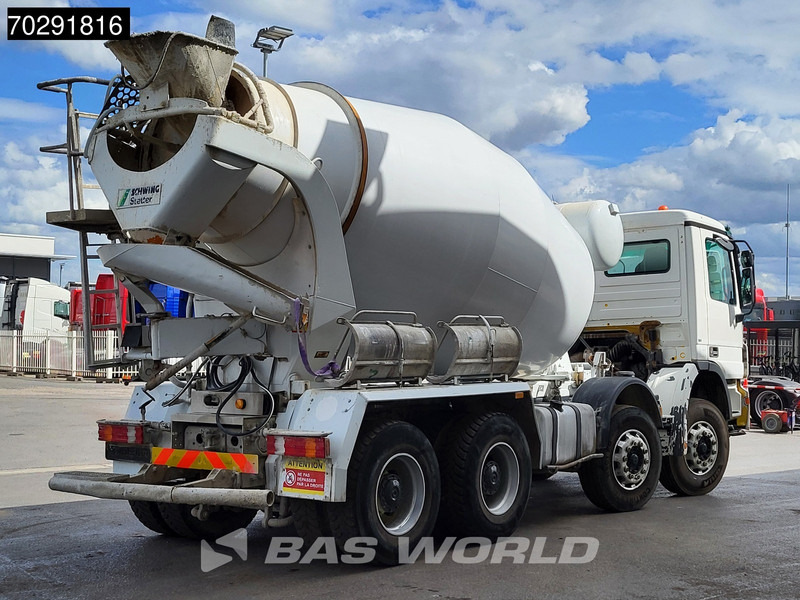 Mercedes-Benz Actros 3236 8X4 9M3 Stetter Mixer Big-Axle 3-Pedals Steelsuspension Euro 3 - Betongbil: bilde 5 Mercedes-Benz Actros 3236 8X4 9M3 Stetter Mixer Big-Axle 3-Pedals Steelsuspension Euro 3 - Betongbil: bilde 5