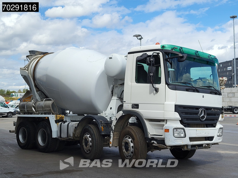 Mercedes-Benz Actros 3236 8X4 9M3 Stetter Mixer Big-Axle 3-Pedals Steelsuspension Euro 3 - Betongbil: bilde 3 Mercedes-Benz Actros 3236 8X4 9M3 Stetter Mixer Big-Axle 3-Pedals Steelsuspension Euro 3 - Betongbil: bilde 3