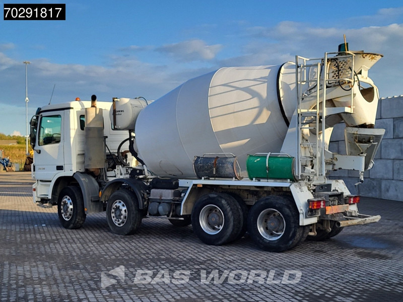 Mercedes-Benz Actros 3236 8X4 9m3 Stetter Mixer Retarder Steelsuspension Big-Axle Euro 3 - Betongbil: bilde 2 Mercedes-Benz Actros 3236 8X4 9m3 Stetter Mixer Retarder Steelsuspension Big-Axle Euro 3 - Betongbil: bilde 2