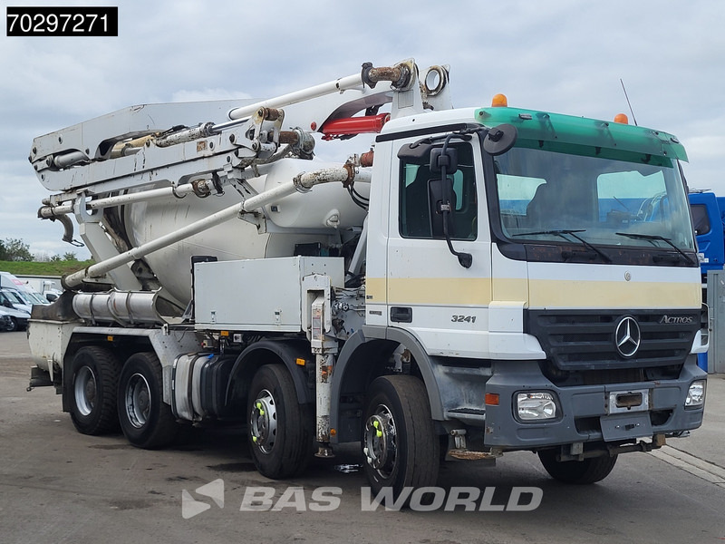 Mercedes-Benz Actros 3241 8X4 7m3 Putzmeister Mixer Big-Axle Steelsuspension 3-Pedals Pompe+Mixer Euro 4 - Betongpumpe: bilde 3 Mercedes-Benz Actros 3241 8X4 7m3 Putzmeister Mixer Big-Axle Steelsuspension 3-Pedals Pompe+Mixer Euro 4 - Betongpumpe: bilde 3