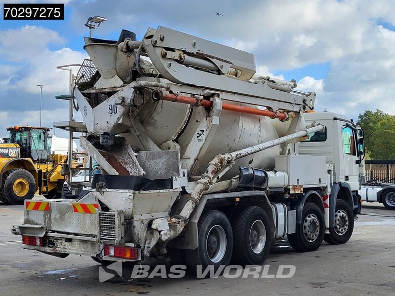 Mercedes-Benz Actros 3241 8X4 7m3 Putzmeister TMM 21-3 Mixer Big-Axle Steelsuspension 3-Pedals Euro 4 - Betongbil: bilde 5 Mercedes-Benz Actros 3241 8X4 7m3 Putzmeister TMM 21-3 Mixer Big-Axle Steelsuspension 3-Pedals Euro 4 - Betongbil: bilde 5