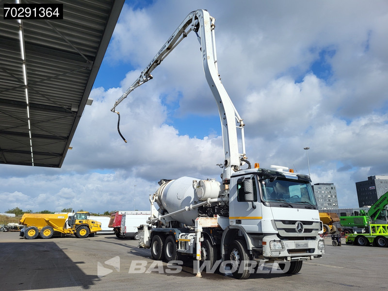 Mercedes-Benz Actros 3241 8X4 Cifa MK24.4Z Pompe+Mixer Retarder 3-Pedals Steelsuspension Big-Axle Euro 5 - Betongpumpe: bilde 3 Mercedes-Benz Actros 3241 8X4 Cifa MK24.4Z Pompe+Mixer Retarder 3-Pedals Steelsuspension Big-Axle Euro 5 - Betongpumpe: bilde 3