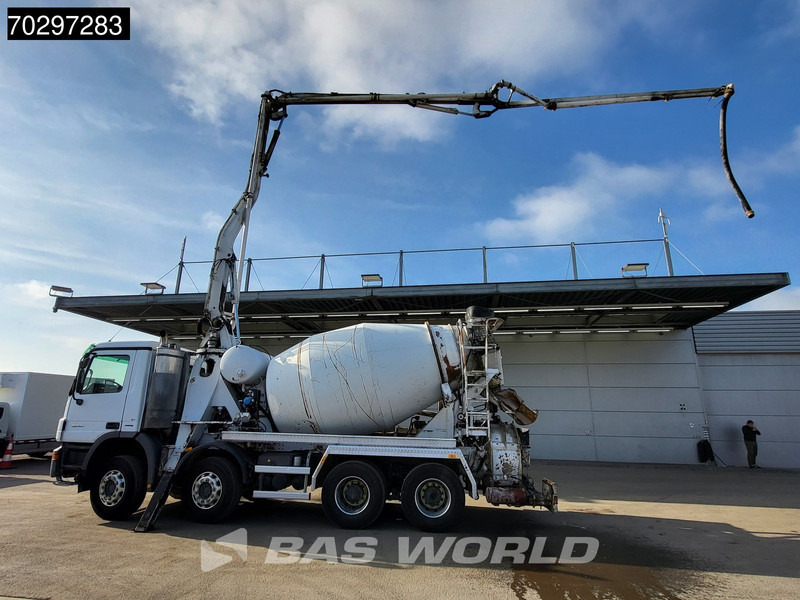 Mercedes-Benz Actros 3241 8X4 Mecbo M3-23.3/100-BZ 7m3 PUMI Big-Axle Steelsuspension Automatic Euro 4 - Betongbil: bilde 2 Mercedes-Benz Actros 3241 8X4 Mecbo M3-23.3/100-BZ 7m3 PUMI Big-Axle Steelsuspension Automatic Euro 4 - Betongbil: bilde 2