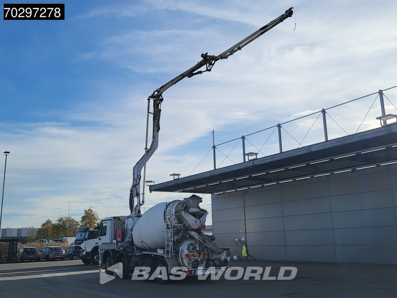 Mercedes-Benz Actros 3241 8X4 Putzmeister TMM 21-G2 PUMI 7m3 Mixer Big-Axle Steelsuspension 3-Pedals Euro 3 - Betongpumpe: bilde 5 Mercedes-Benz Actros 3241 8X4 Putzmeister TMM 21-G2 PUMI 7m3 Mixer Big-Axle Steelsuspension 3-Pedals Euro 3 - Betongpumpe: bilde 5