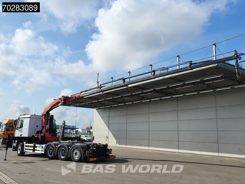 Mercedes-Benz Actros 3245 Actros 8X4 Palfinger PK22002 EH Crane 17tons hooklift Big-Axle Lift+Lenkachse Navi Euro 6 - Krokbil, Kranbil: bilde 2 Mercedes-Benz Actros 3245 Actros 8X4 Palfinger PK22002 EH Crane 17tons hooklift Big-Axle Lift+Lenkachse Navi Euro 6 - Krokbil, Kranbil: bilde 2