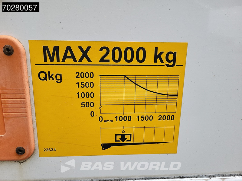 Skapbil Mercedes-Benz Antos 1827 4X2 18tonner ADR Ladebordwand boxheater Euro 6: bilde 19