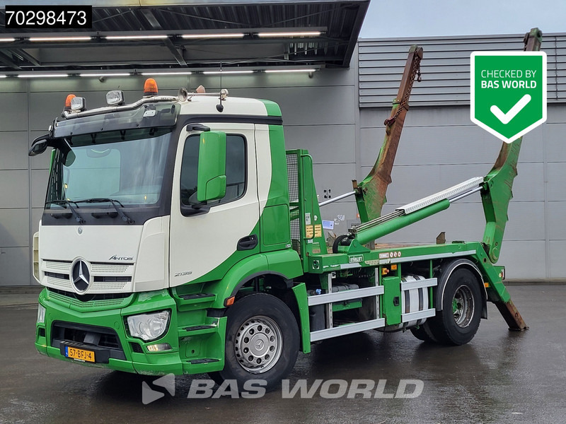 Mercedes-Benz Antos 2135 4X2 NL-Truck APK 14Tons Hyva Lift Skiploader Automatic Euro 6 - Liftdumper lastebil: bilde 1 Mercedes-Benz Antos 2135 4X2 NL-Truck APK 14Tons Hyva Lift Skiploader Automatic Euro 6 - Liftdumper lastebil: bilde 1