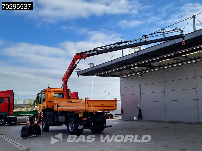 Mercedes-Benz Arocs 1835 4X4 4x4 Fassi F135AC.0.24 Crane Kran Meiller 3-Way Tipper Big-Axle - Tippbil, Kranbil: bilde 5 Mercedes-Benz Arocs 1835 4X4 4x4 Fassi F135AC.0.24 Crane Kran Meiller 3-Way Tipper Big-Axle - Tippbil, Kranbil: bilde 5