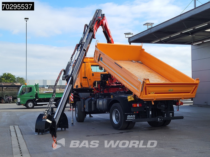 Mercedes-Benz Arocs 1835 4X4 4x4 Fassi F135AC.0.24 Crane Kran Meiller 3-Way Tipper Big-Axle - Tippbil, Kranbil: bilde 2 Mercedes-Benz Arocs 1835 4X4 4x4 Fassi F135AC.0.24 Crane Kran Meiller 3-Way Tipper Big-Axle - Tippbil, Kranbil: bilde 2