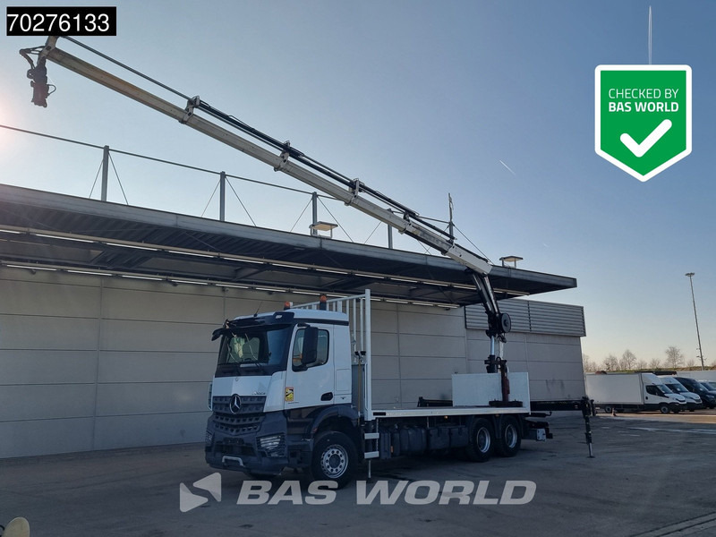 Mercedes-Benz Arocs 2636 6X4 HIAB X-HIDUO 188 ES-S Crane Kran Big axle Euro 6 - Planbil, Kranbil: bilde 1 Mercedes-Benz Arocs 2636 6X4 HIAB X-HIDUO 188 ES-S Crane Kran Big axle Euro 6 - Planbil, Kranbil: bilde 1