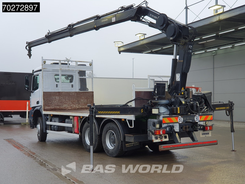 Mercedes-Benz Arocs 2636 6X4 Hiab 144 E-3 Hipro Kran Crane Remote Full Steel Euro 6 - Planbil, Kranbil: bilde 3 Mercedes-Benz Arocs 2636 6X4 Hiab 144 E-3 Hipro Kran Crane Remote Full Steel Euro 6 - Planbil, Kranbil: bilde 3