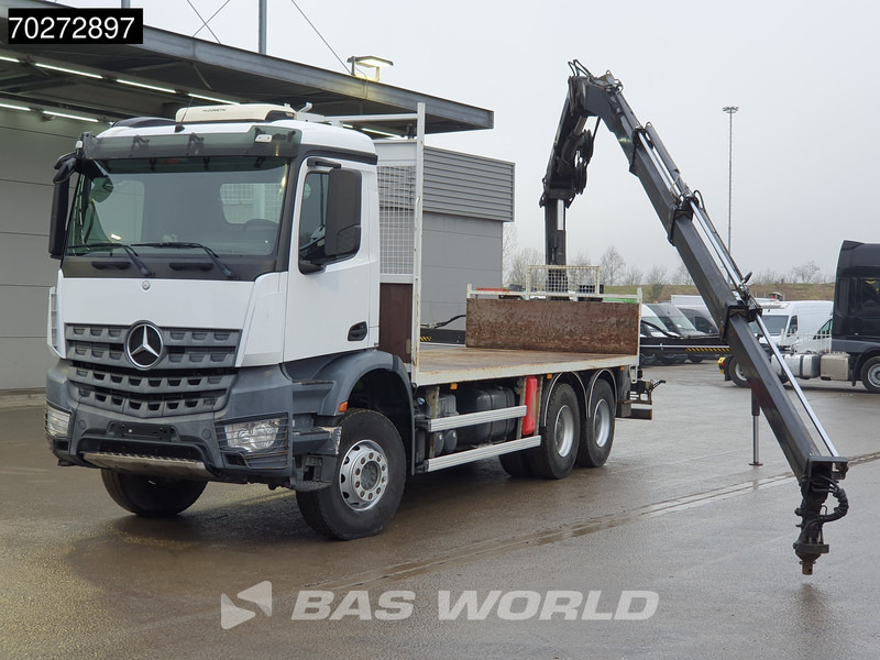 Mercedes-Benz Arocs 2636 6X4 Hiab 144 E-3 Hipro Kran Crane Remote Full Steel Euro 6 - Planbil, Kranbil: bilde 5 Mercedes-Benz Arocs 2636 6X4 Hiab 144 E-3 Hipro Kran Crane Remote Full Steel Euro 6 - Planbil, Kranbil: bilde 5