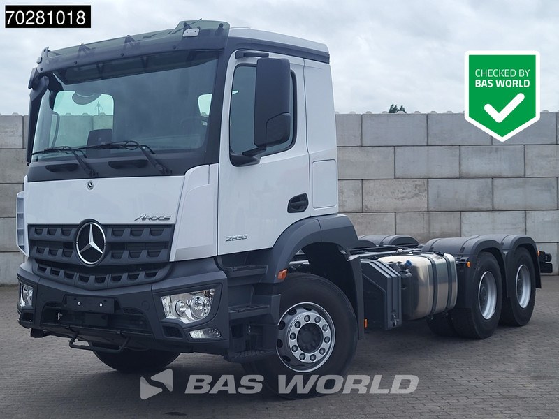 Mercedes-Benz Arocs 2636 6X4 NEW Steelsuspension chassis Flywheel PTO Big-Axle Automatic Euro 6 - Chassis lastebil: bilde 1 Mercedes-Benz Arocs 2636 6X4 NEW Steelsuspension chassis Flywheel PTO Big-Axle Automatic Euro 6 - Chassis lastebil: bilde 1