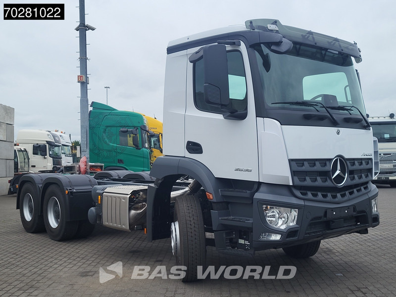 Mercedes-Benz Arocs 2636 6X4 NEW chassis Flywheel PTO Big-Axle Automatic Steelsuspension Euro 6 - Chassis lastebil: bilde 3 Mercedes-Benz Arocs 2636 6X4 NEW chassis Flywheel PTO Big-Axle Automatic Steelsuspension Euro 6 - Chassis lastebil: bilde 3