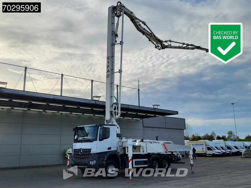 Mercedes-Benz Arocs 2640 6X4 36mtr CIFA K36L-HP168EC 4 arm Automatic Big-Axle Steelsuspension Euro 6 - Betongpumpe: bilde 1 Mercedes-Benz Arocs 2640 6X4 36mtr CIFA K36L-HP168EC 4 arm Automatic Big-Axle Steelsuspension Euro 6 - Betongpumpe: bilde 1