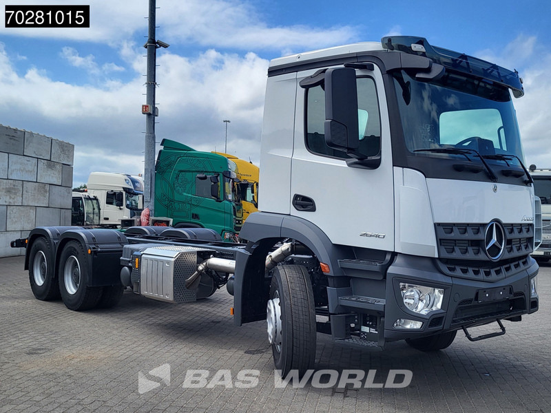 Mercedes-Benz Arocs 2640 6X4 NEW Chassis Big-Axle Automatic Steel suspension Euro 6 - Chassis lastebil: bilde 3 Mercedes-Benz Arocs 2640 6X4 NEW Chassis Big-Axle Automatic Steel suspension Euro 6 - Chassis lastebil: bilde 3